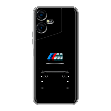 Силиконовый чехол на Tecno Pova Neo 3 с принтом БМВ BMW Силиконовый чехол на Tecno Pova Neo 3 с принтом БМВ BMW