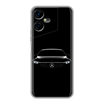 Силиконовый чехол на Tecno Pova Neo 3 с принтом Mercedes Мерседес Силиконовый чехол на Tecno Pova Neo 3 с принтом Mercedes Мерседес