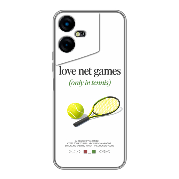 Силиконовый чехол на Tecno Pova Neo 3 с принтом для девочек