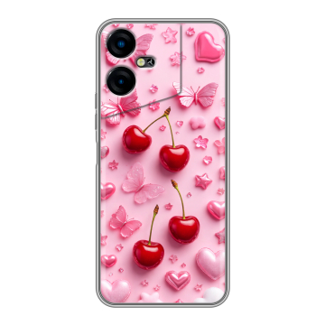 Силиконовый чехол на Tecno Pova Neo 3 с принтом для девочек Силиконовый чехол на Tecno Pova Neo 3 с принтом для девочек