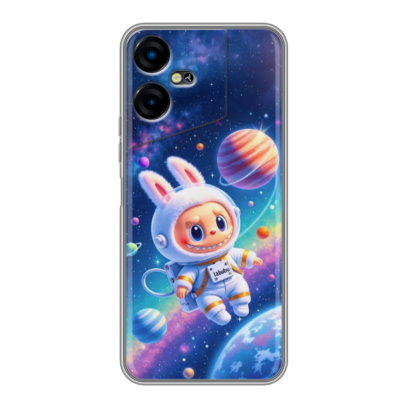 Силиконовый чехол на Tecno Pova Neo 3 с принтом Labubu Лабубу Силиконовый чехол на Tecno Pova Neo 3 с принтом Labubu Лабубу