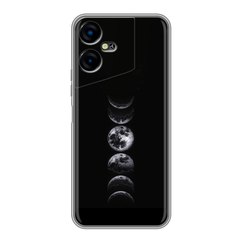 Силиконовый чехол на Tecno Pova Neo 3 с принтом женский Силиконовый чехол на Tecno Pova Neo 3 с принтом женский