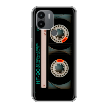 Силиконовый чехол на Xiaomi Poco C51 с принтом Кассета Силиконовый чехол на Xiaomi Poco C51 с принтом Кассета