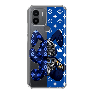 Силиконовый чехол на Xiaomi Poco C51 с принтом Луи робот