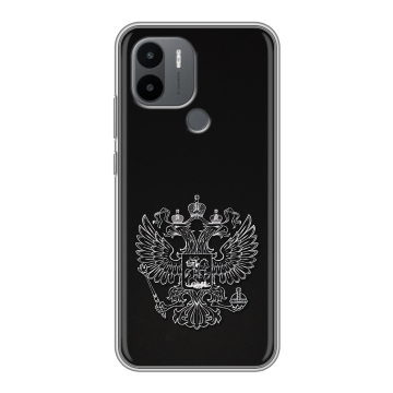 Силиконовый чехол на Xiaomi Poco C51 с принтом Герб России Силиконовый чехол на Xiaomi Poco C51 с принтом Герб России