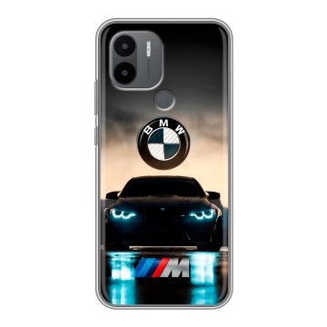 Силиконовый чехол на Xiaomi Poco C51 с принтом БМВ BMW
