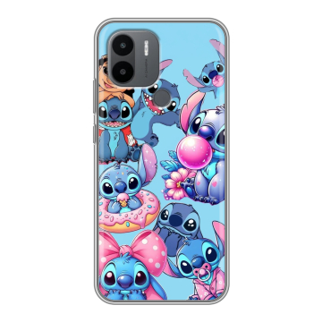 Силиконовый чехол на Xiaomi Poco C51 с принтом Лило и Стич Силиконовый чехол на Xiaomi Poco C51 с принтом Лило и Стич