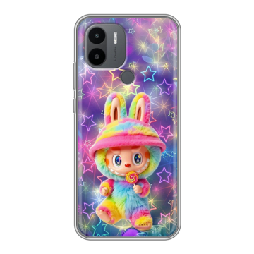 Силиконовый чехол на Xiaomi Poco C51 с принтом Labubu Лабубу Силиконовый чехол на Xiaomi Poco C51 с принтом Labubu Лабубу