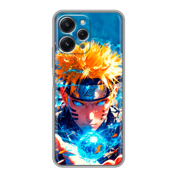 Силиконовый чехол на Xiaomi RedMi 12 с принтом Аниме Наруто Naruto