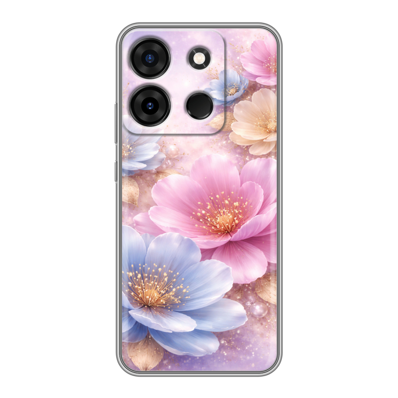 Силиконовый чехол на Infinix Smart 7 Plus с принтом женский Силиконовый чехол на Infinix Smart 7 Plus с принтом женский