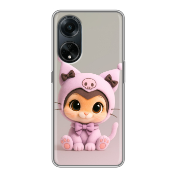Силиконовый чехол на OPPO A98 с принтом Куроми Kuromi Силиконовый чехол на OPPO A98 с принтом Куроми Kuromi