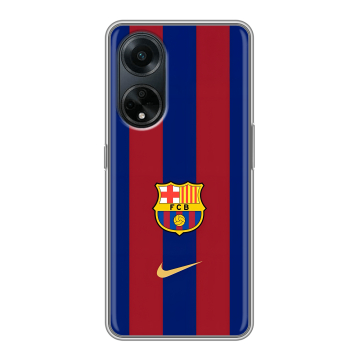 Силиконовый чехол на OPPO A98 с принтом Барселона Barcelona Силиконовый чехол на OPPO A98 с принтом Барселона Barcelona