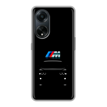 Силиконовый чехол на OPPO A98 с принтом БМВ BMW