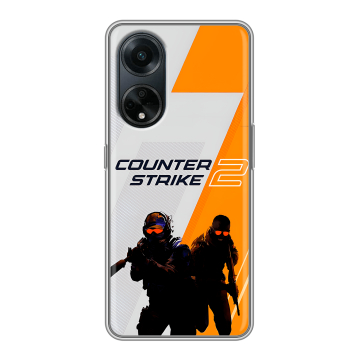 Силиконовый чехол на OPPO A98 с принтом Counter Strike Силиконовый чехол на OPPO A98 с принтом Counter Strike
