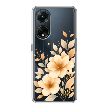 Силиконовый чехол на OPPO A98 с принтом для девушки Силиконовый чехол на OPPO A98 с принтом для девушки