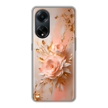 Силиконовый чехол на OPPO A98 с принтом женский Силиконовый чехол на OPPO A98 с принтом женский