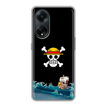 Силиконовый чехол на OPPO A98 с принтом One Piece Ван Пис Силиконовый чехол на OPPO A98 с принтом One Piece Ван Пис