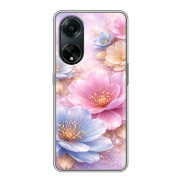 Силиконовый чехол на OPPO A98 с принтом женский Силиконовый чехол на OPPO A98 с принтом женский
