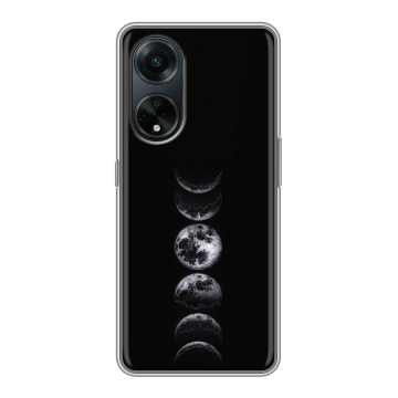 Силиконовый чехол на OPPO A98 с принтом женский Силиконовый чехол на OPPO A98 с принтом женский
