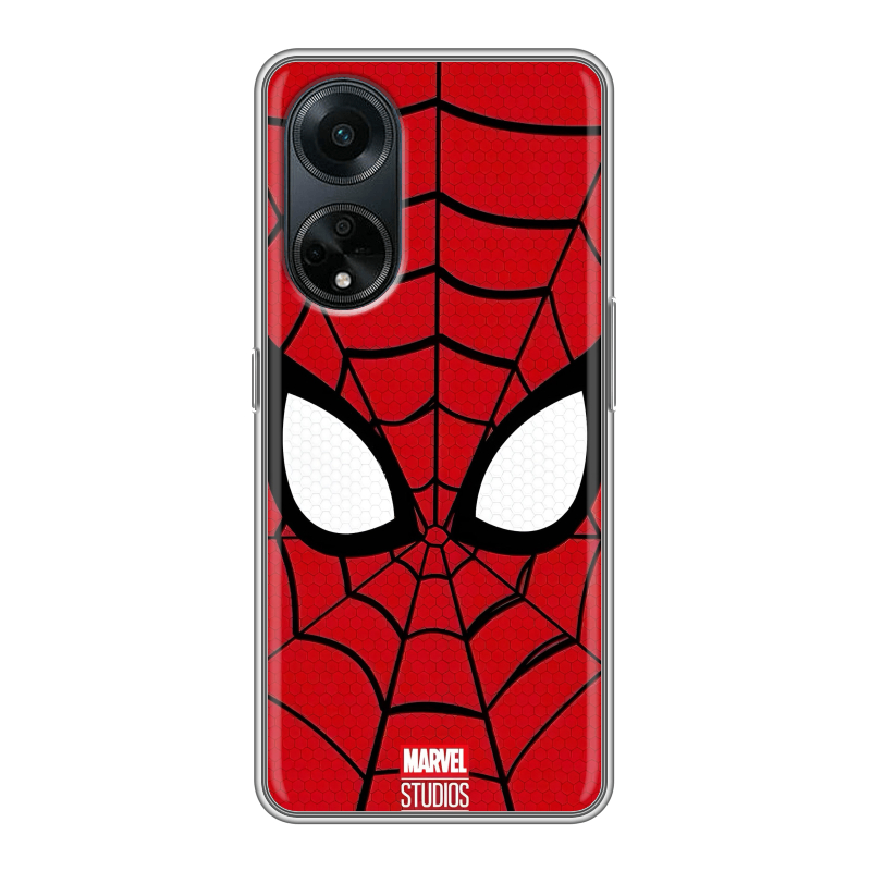 Силиконовый чехол на OPPO A98 с принтом человек паук spiderman Силиконовый чехол на OPPO A98 с принтом человек паук spiderman
