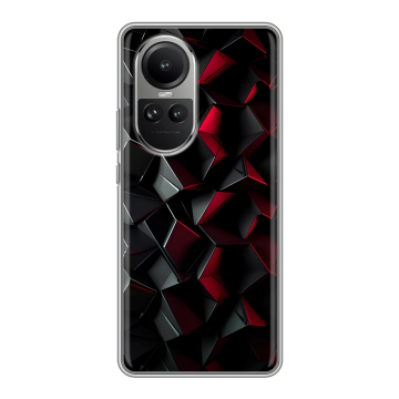Силиконовый чехол на OPPO Reno10 с принтом Абстракция