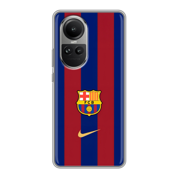 Силиконовый чехол на OPPO Reno10 с принтом Барселона Barcelona Силиконовый чехол на OPPO Reno10 с принтом Барселона Barcelona