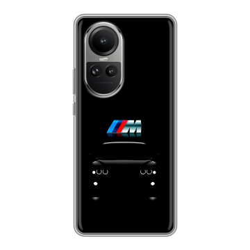 Силиконовый чехол на OPPO Reno10 с принтом БМВ BMW