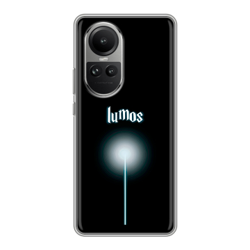 Силиконовый чехол на OPPO Reno10 с принтом Harry Potter Гарри Поттер