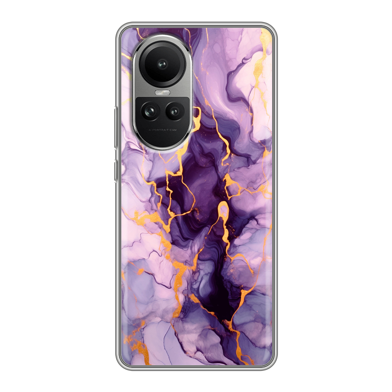 Силиконовый чехол на OPPO Reno10 с принтом Мрамор Силиконовый чехол на OPPO Reno10 с принтом Мрамор