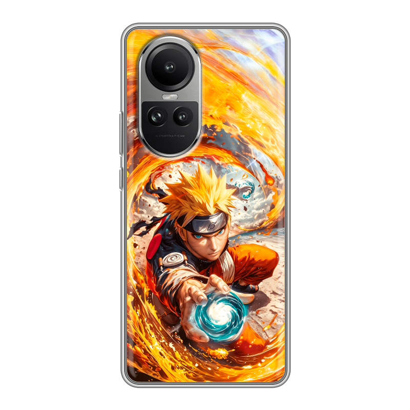 Силиконовый чехол на OPPO Reno10 с принтом Аниме Наруто Naruto Силиконовый чехол на OPPO Reno10 с принтом Аниме Наруто Naruto