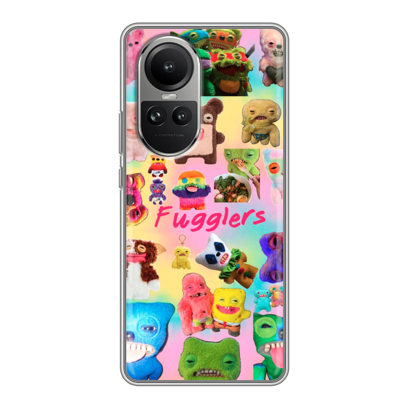 Силиконовый чехол на OPPO Reno10 с принтом Флагер Fuggler Силиконовый чехол на OPPO Reno10 с принтом Флагер Fuggler