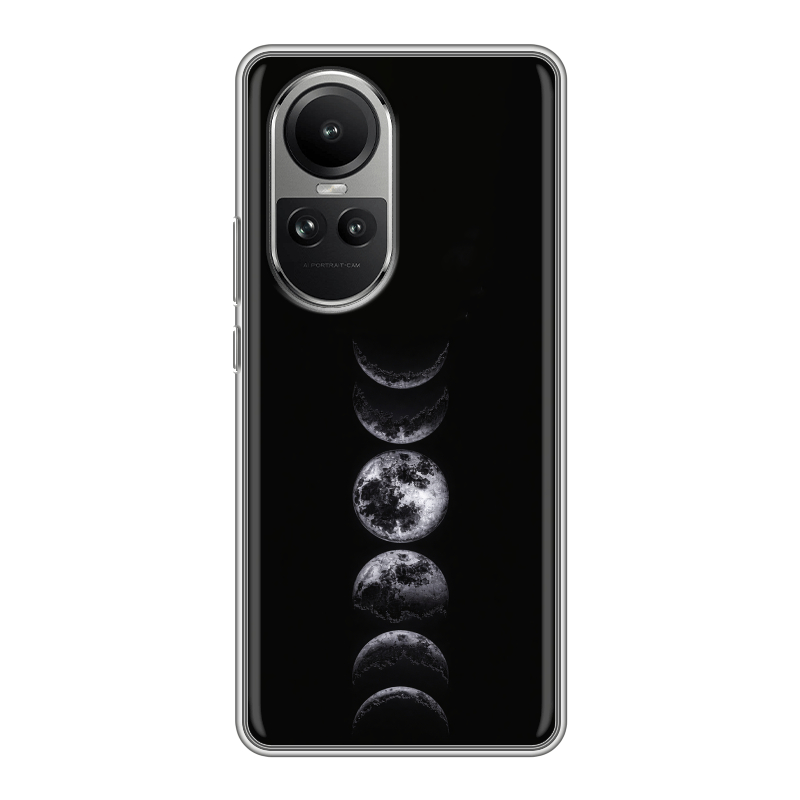 Силиконовый чехол на OPPO Reno10 с принтом женский Силиконовый чехол на OPPO Reno10 с принтом женский