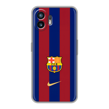 Силиконовый чехол на Nothing Phone (2) с принтом Барселона Barcelona