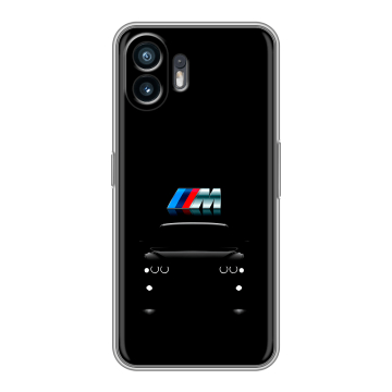 Силиконовый чехол на Nothing Phone (2) с принтом БМВ BMW Силиконовый чехол на Nothing Phone (2) с принтом БМВ BMW
