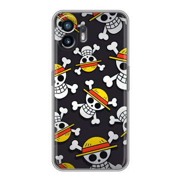 Силиконовый чехол на Nothing Phone (2) с принтом One Piece Ван Пис