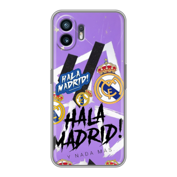 Силиконовый чехол на Nothing Phone (2) с принтом Real Madrid Реал Мадрид Силиконовый чехол на Nothing Phone (2) с принтом Real Madrid Реал Мадрид
