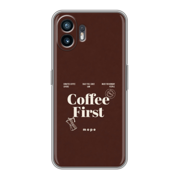 Силиконовый чехол на Nothing Phone (2) с принтом женский