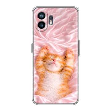 Силиконовый чехол на Nothing Phone (2) с принтом женский