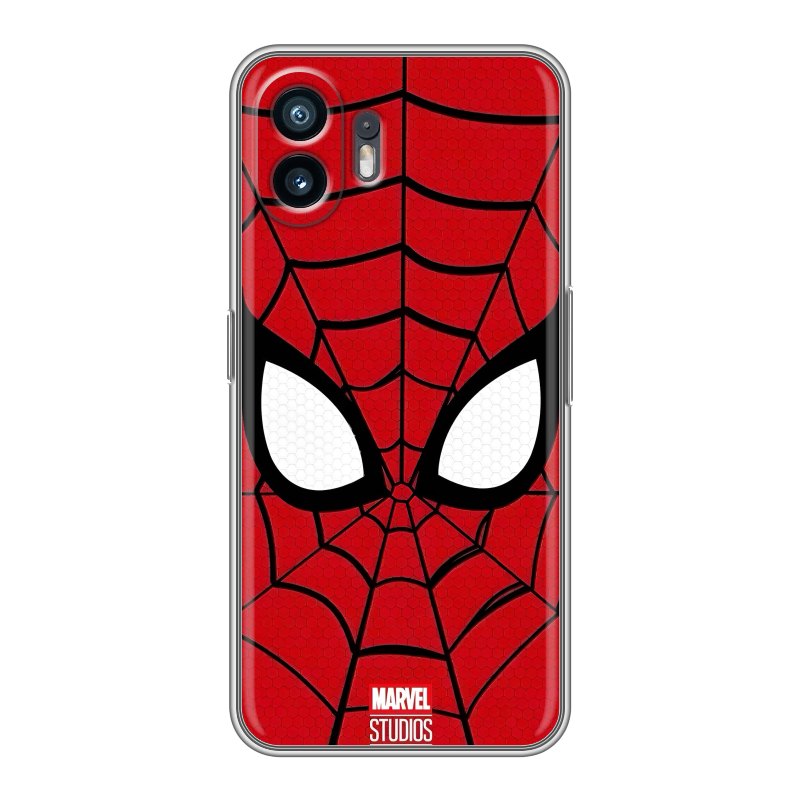 Силиконовый противоударный чехол на Nothing Phone (2) с принтом человек паук spiderman Силиконовый противоударный чехол на Nothing Phone (2) с принтом человек паук spiderman