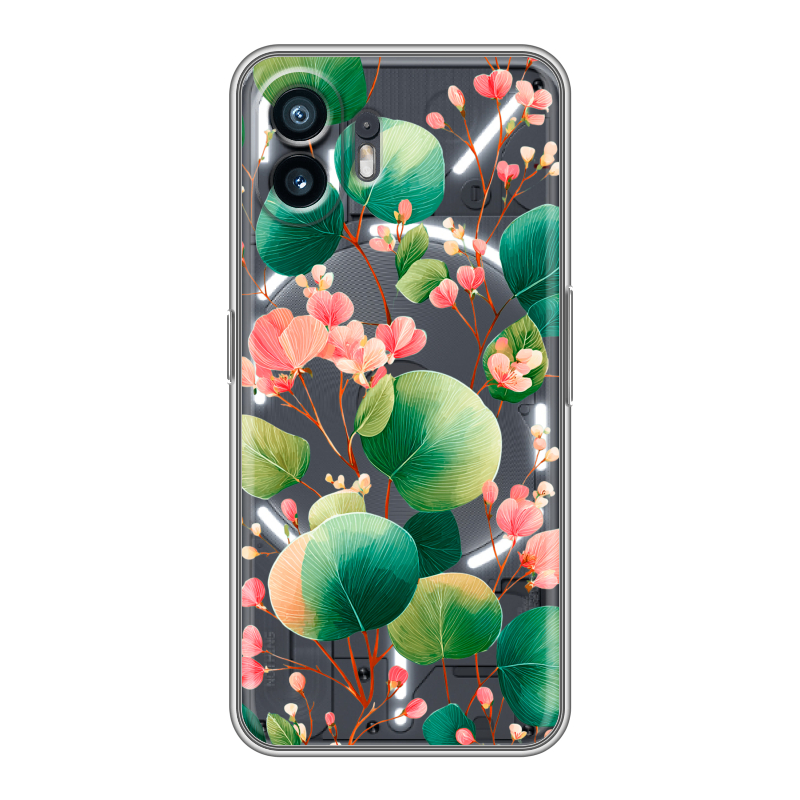Силиконовый чехол на Nothing Phone (2) с принтом женский Силиконовый чехол на Nothing Phone (2) с принтом женский