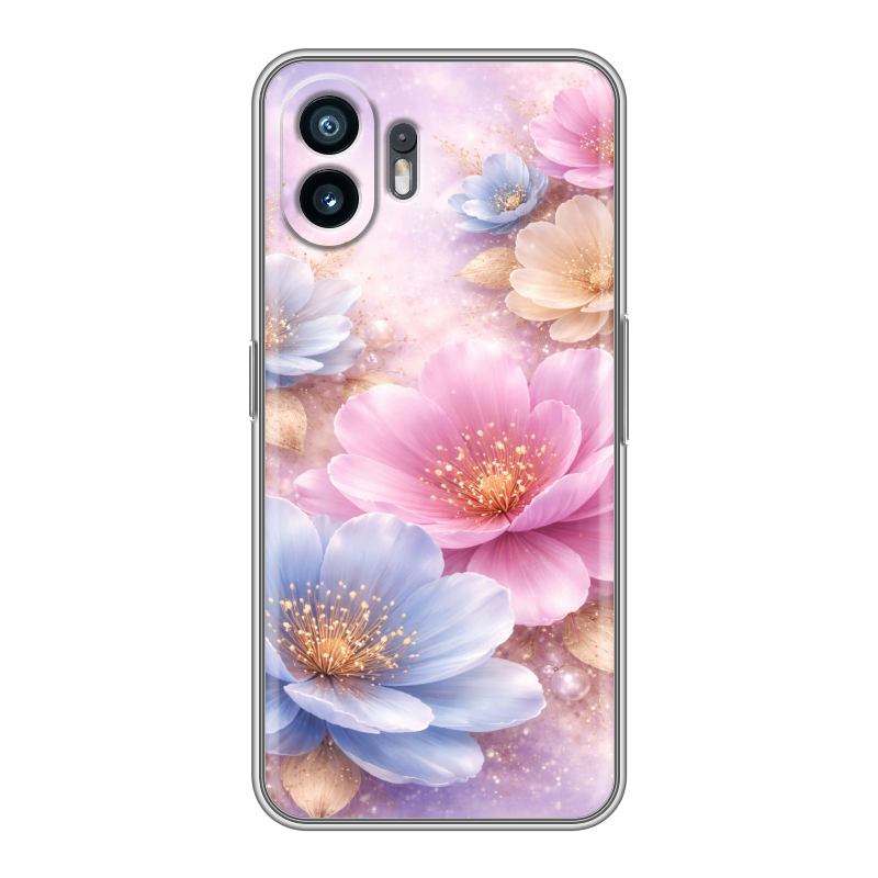 Силиконовый чехол на Nothing Phone (2) с принтом женский Силиконовый чехол на Nothing Phone (2) с принтом женский