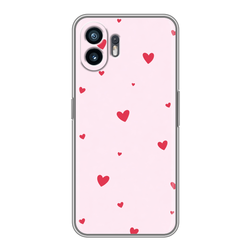 Силиконовый чехол на Nothing Phone (2) с принтом для девочек Силиконовый чехол на Nothing Phone (2) с принтом для девочек
