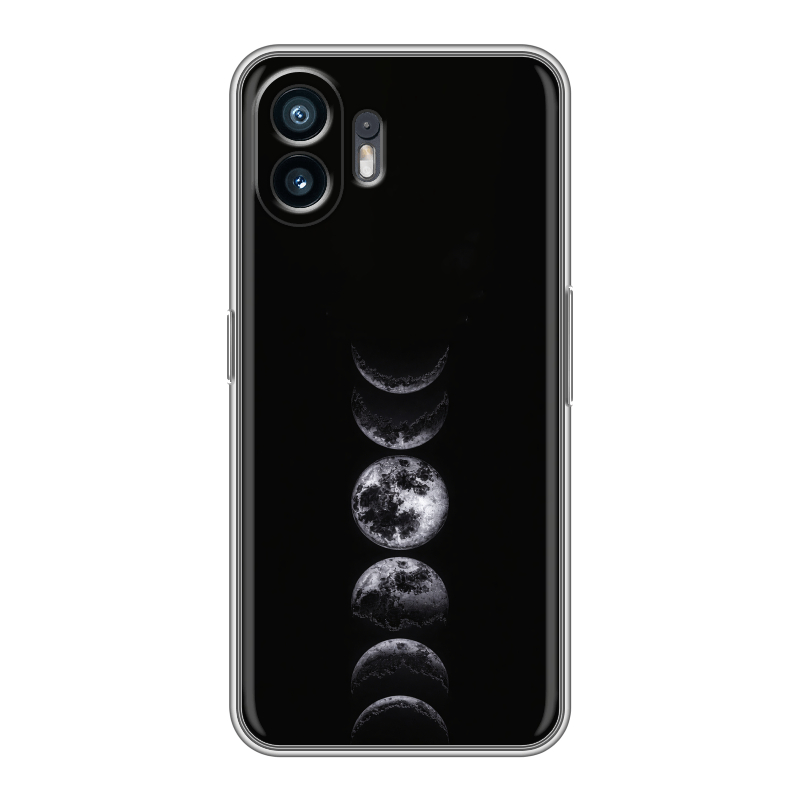 Силиконовый противоударный чехол на Nothing Phone (2) с принтом женский Силиконовый противоударный чехол на Nothing Phone (2) с принтом женский