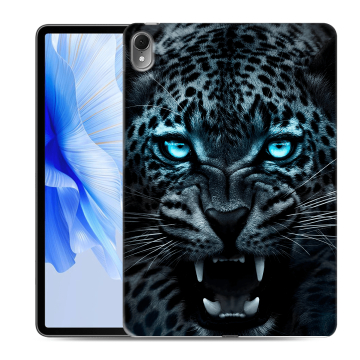 Силиконовый чехол на планшета Huawei MatePad Air с принтом Темный леопард Силиконовый чехол на планшета Huawei MatePad Air с принтом Темный леопард