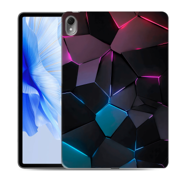 Силиконовый чехол на планшета Huawei MatePad Air с принтом Геометрия неона Силиконовый чехол на планшета Huawei MatePad Air с принтом Геометрия неона