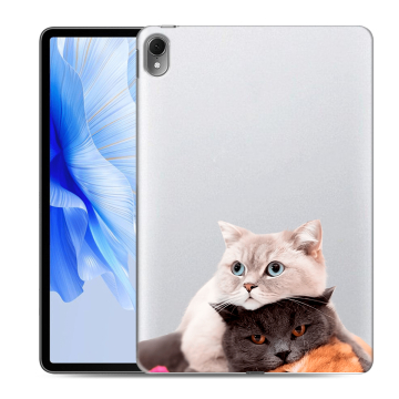 Силиконовый чехол на планшета Huawei MatePad Air с принтом Кошки Силиконовый чехол на планшета Huawei MatePad Air с принтом Кошки