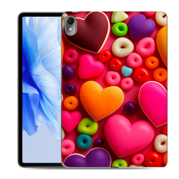 Силиконовый чехол на планшета Huawei MatePad Air с принтом Сердечки Силиконовый чехол на планшета Huawei MatePad Air с принтом Сердечки
