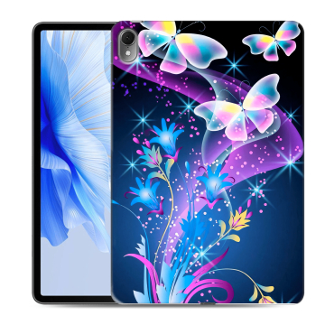 Силиконовый чехол на Huawei MatePad Air с принтом Бабочки