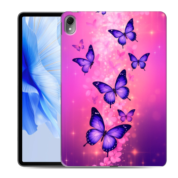 Силиконовый чехол на Huawei MatePad Air с принтом Бабочки