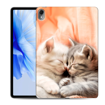 Силиконовый чехол на Huawei MatePad Air с принтом Котята